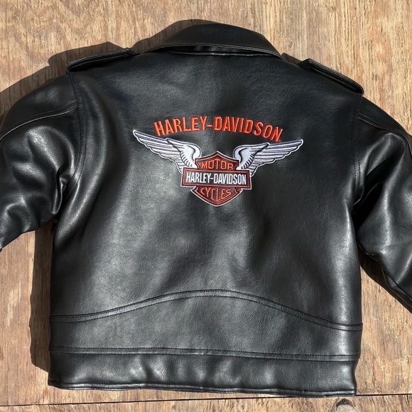 Vintage Harley-Davidson Youth Motorcycle Jacket! - Picture 2 of 12
